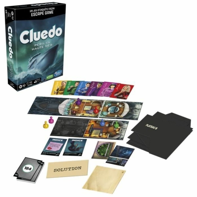 Įgūdžių žaidimas Hasbro Cluedo	Péril en Haute Mer Prancūzų (FR)