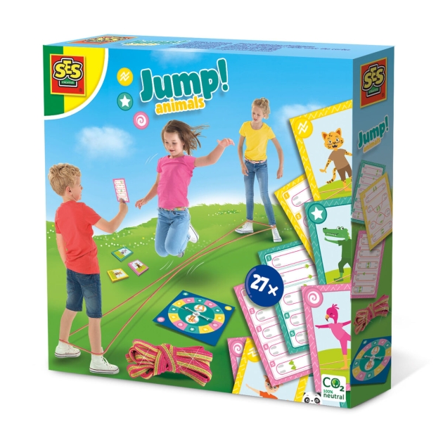 Įgūdžių žaidimas SES Creative Jump! Animals