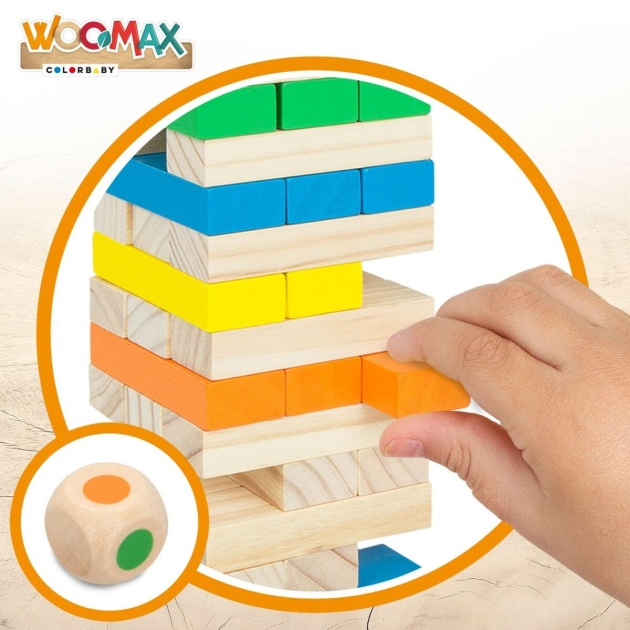 Jenga Woomax (6 vnt.)