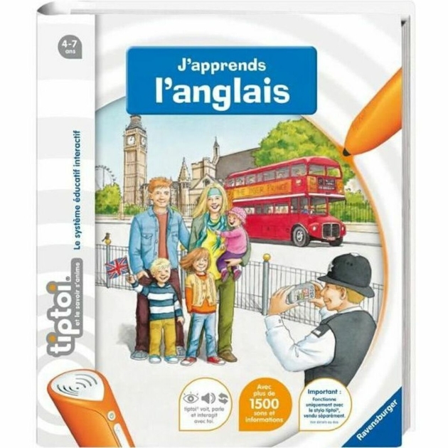 Interaktyvi knyga vaikams Ravensburger Tiptoi I'm learning English