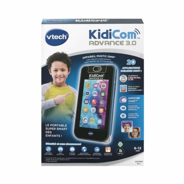 Interaktyvus telefonas Vtech Kidicom Advance 3.0 Black