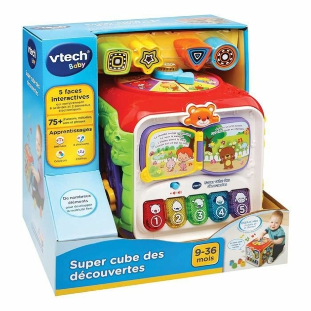 Interaktyvus žaislas vaikui Vtech Baby Super Cube of the Discoveries