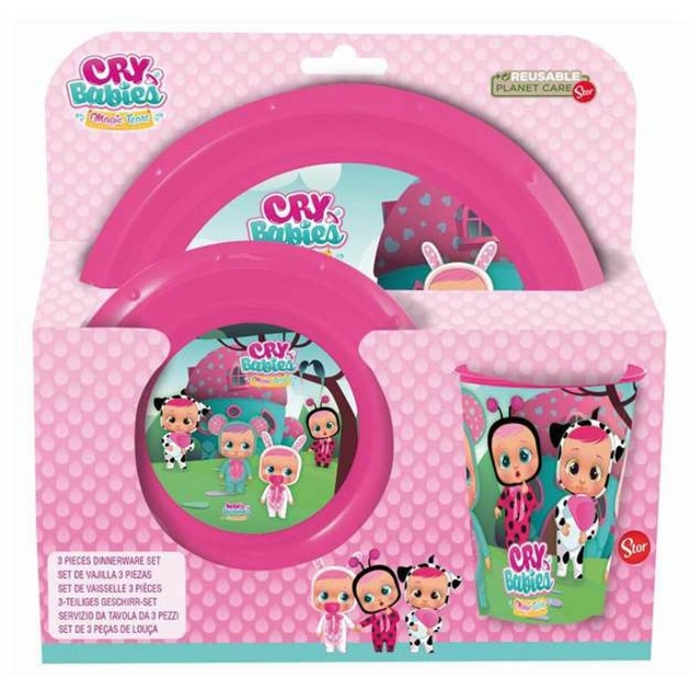 iškyla IMC Toys Cry Babies Rožinė Playset