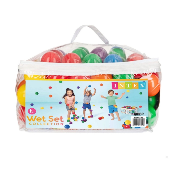 Kamuoliai Intex Fun Ballz Spalvotas 100 Dalys