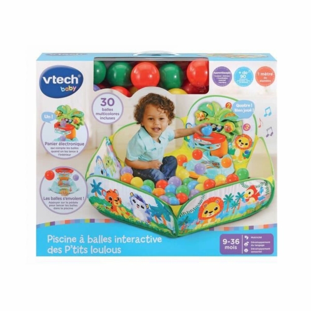 Kamuolių baseinas Vtech Baby P’tits Loulous Interactive Ball Pool (FR)