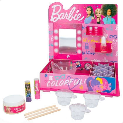 Kit to create Makeup Barbie Studio Color Change Lūpų dažai 15 Dalys