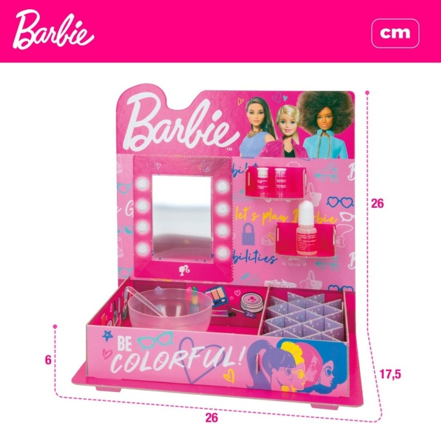 Kit to create Makeup Barbie Studio Color Change Lūpų dažai 15 Dalys