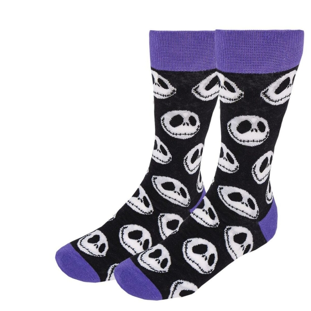 Kojinės The Nightmare Before Christmas 3 poros Vienas dydis (36 41) Juoda