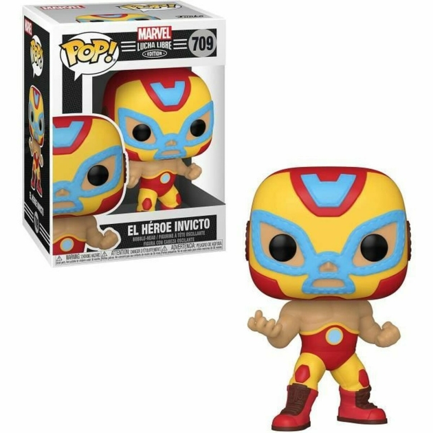 Kolekcionuojamos figūros Funko Pop! Marvel Lucha Libre - Iron Man Nº 709