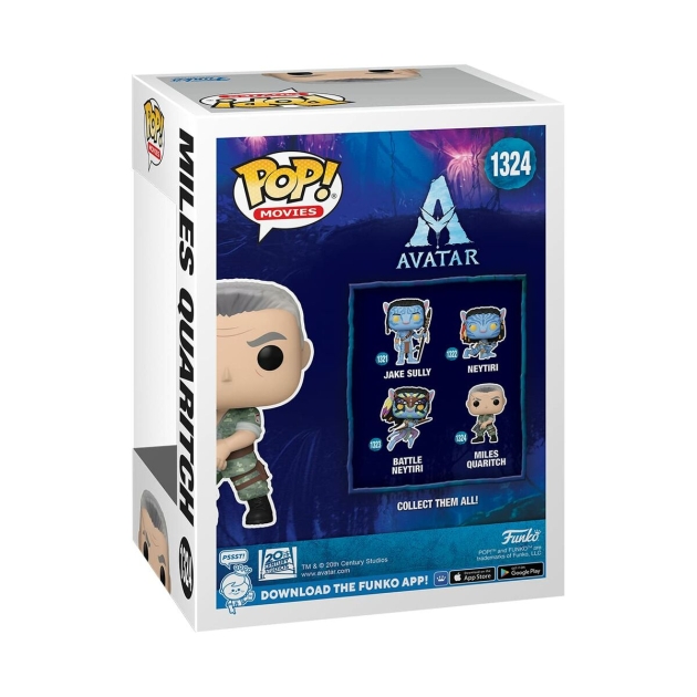 Kolekcionuojamos figūros Funko Pop! Movies: 1324 Avatar – Miles Quaritch