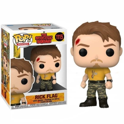 Kolekcionuojamos figūros Funko Pop! The Suicide Squad - Rick Flag Nº1115