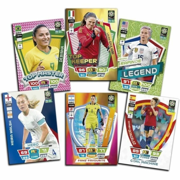 Kolekcionuojamų kortelių pakuotė Panini Adrenalyn XL FIFA Women’s World Cup AU/NZ 2023