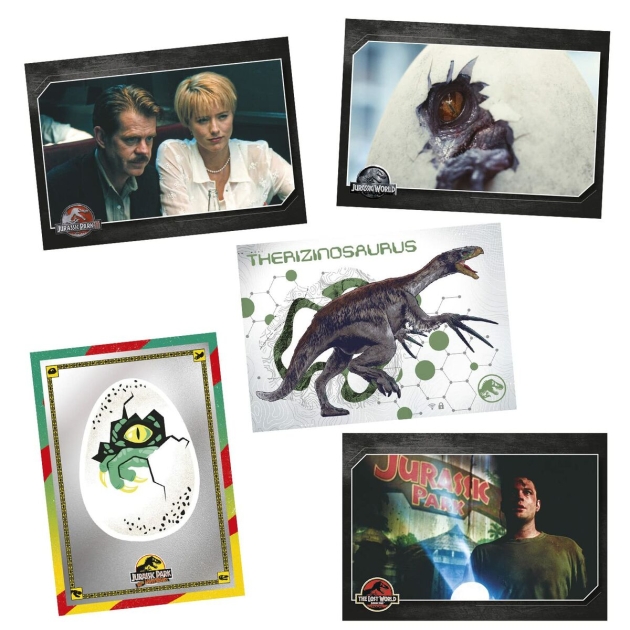 Kolekcionuojamų kortelių pakuotė Panini Jurassic Parc – Movie 30th Anniversary