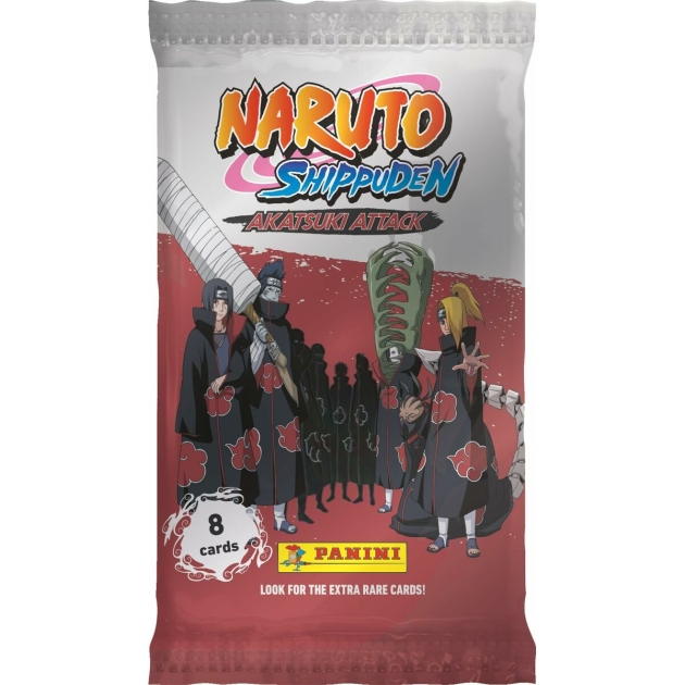 Kolekcionuojamų kortų rinkinys Panini Naruto Shippuden: Akatsuki Attack