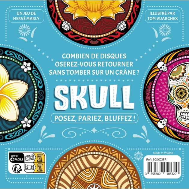 Kortų žaidimai Asmodee SKULL (FR)