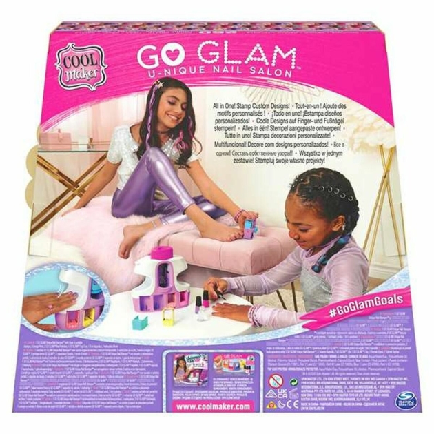 Krembriulė Spin Master Go Glam U-nique Nail Dryer Spalvotas Juoda/Geltona