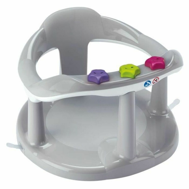 Kūdikio kėdutė ThermoBaby Bath Ring Aquababy Pilka