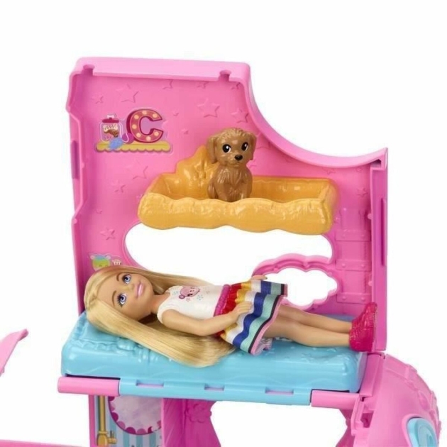 Kūdikio lėlė Barbie Chelsea motorhome barbie car box