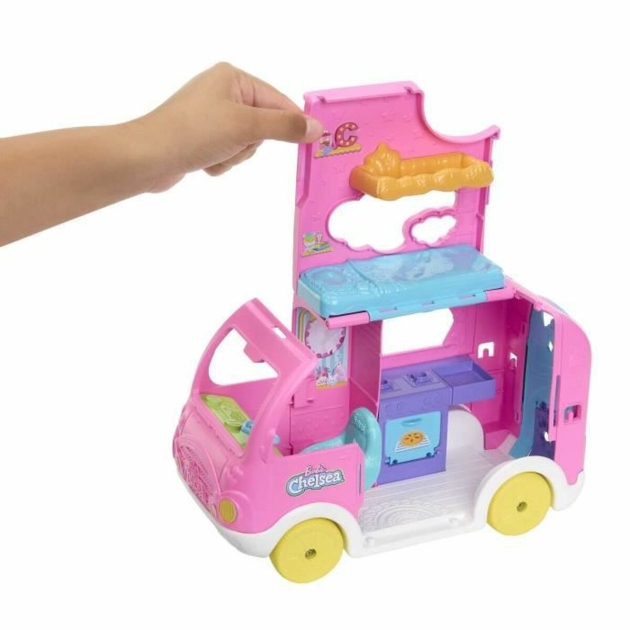 Kūdikio lėlė Barbie Chelsea motorhome barbie car box