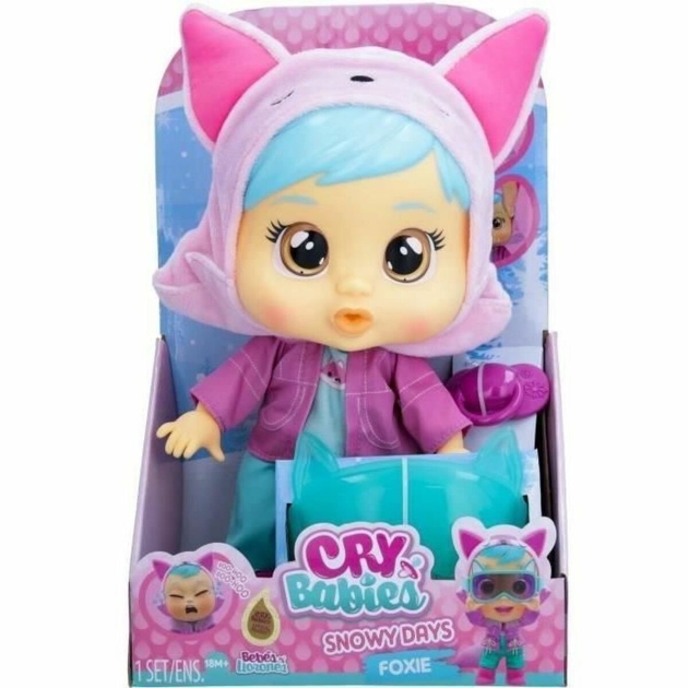 Kūdikio lėlė IMC Toys Cry Babies Snowy Days - Foxi