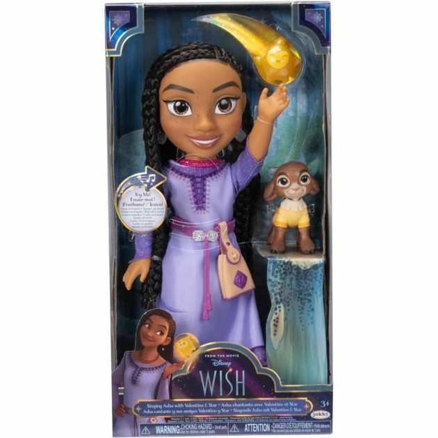 Kūdikio lėlė Jakks Pacific Wish singing Asha Valentino Star