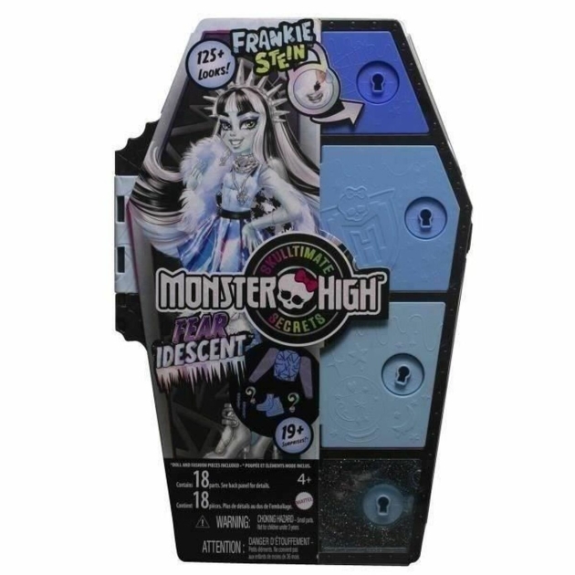 Kūdikio lėlė Monster High Frankie Stein’s Secret Lockers Iridescent Look