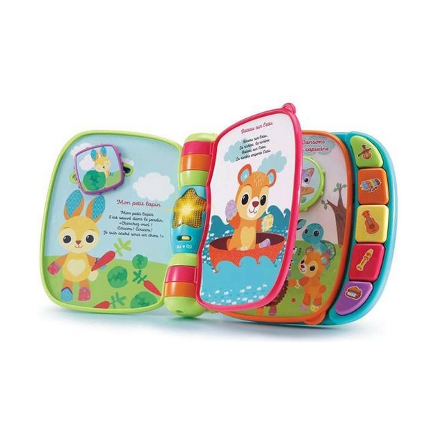 Kūdikio žaislas Vtech Libro musical primeras canciones. 19 x 22 x 4 cm