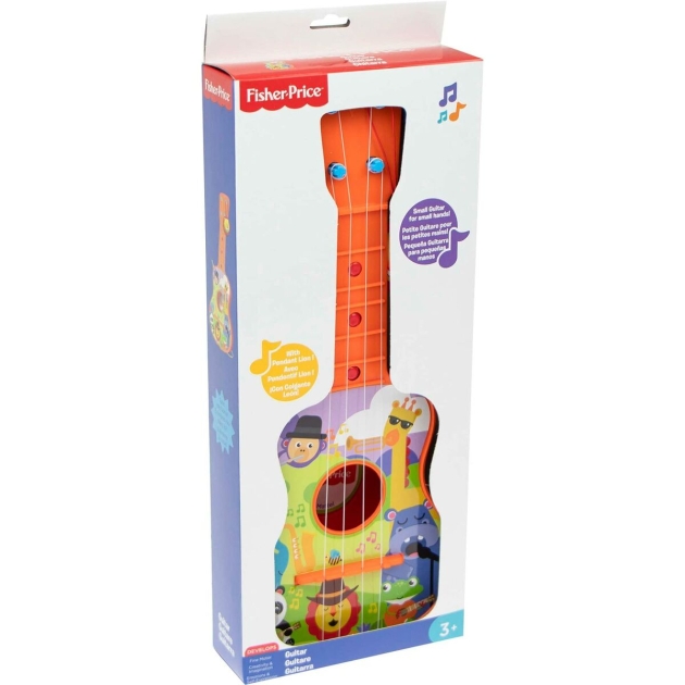 Kūdikių gitara Fisher Price 2725 gyvūnai