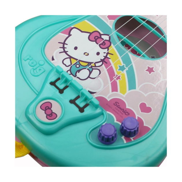 Kūdikių gitara Hello Kitty Mikrofonas