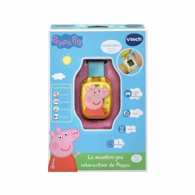 Laikrodis Vtech Peppa’s Interactive Game Watch (FR)