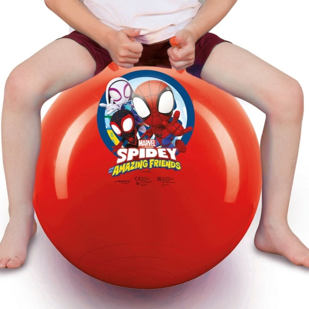 Lēkšana ar bumbu Spidey Ø 45 cm Raudona (10 vnt.)