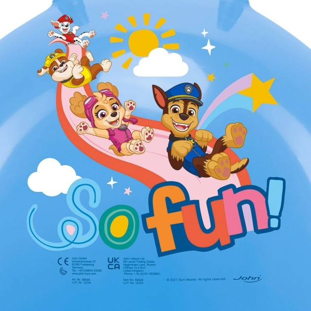 Lēkšana ar bumbu The Paw Patrol Mėlyna (10 vnt.)