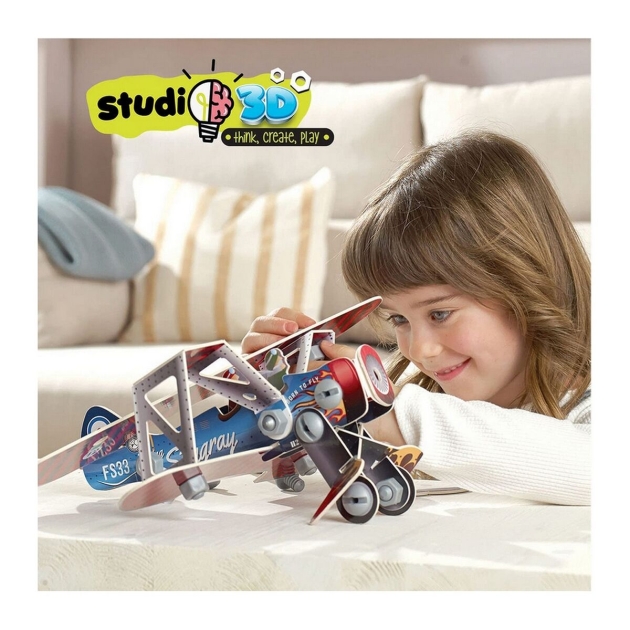 Lėktuvo modelis Educa Studio 3D 56 Dalys (37 x 30 x 15 cm)