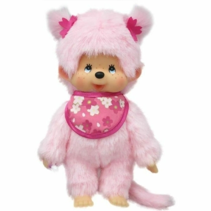 Pūkuotas žaislas Bandai MONCHHICHI Pinky Rožinė (1 Dalys)