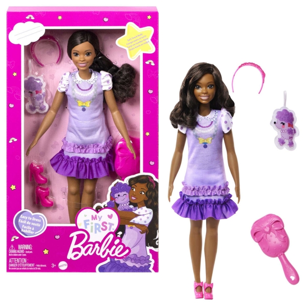 Lėlė Barbie My First Brunette