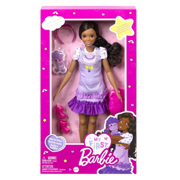 Lėlė Barbie My First Brunette