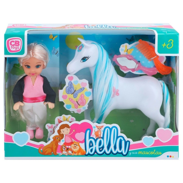 Lėlė Colorbaby Bella Arklys 13 x 14 x 4,5 cm (6 vnt.)