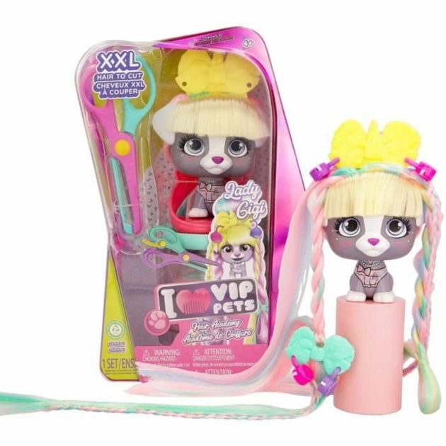 Lėlė IMC Toys VIP PETS Hair Academy – Lady Gigi