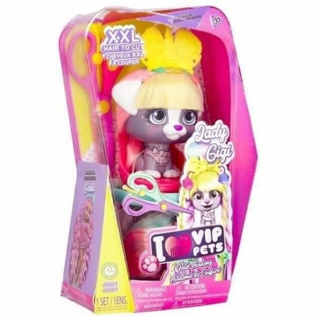 Lėlė IMC Toys VIP PETS Hair Academy - Lady Gigi