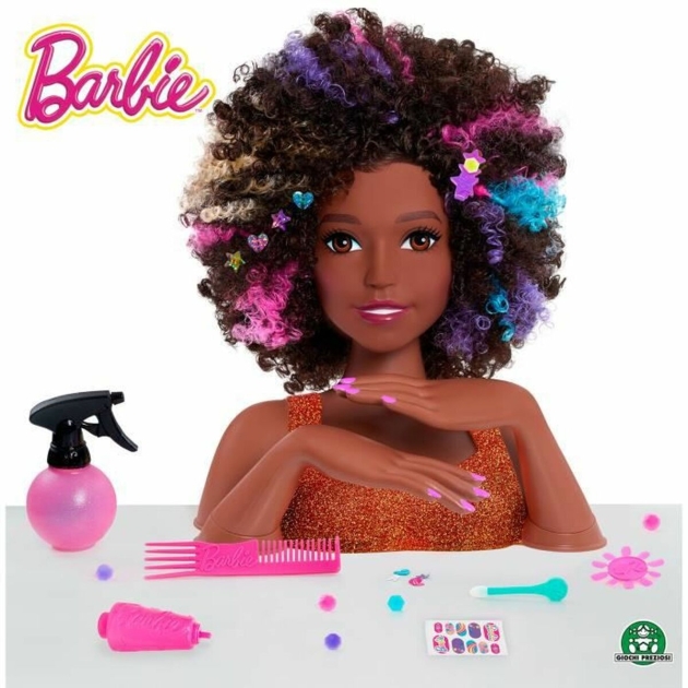 Lėlė kirpyklai Barbie Hair styling head