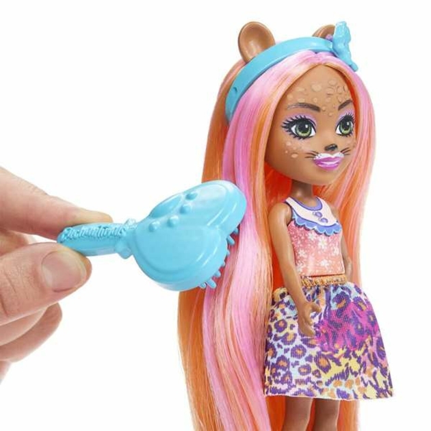 Lėlė Mattel Enchantimals Glam Party Gepardas 15 cm