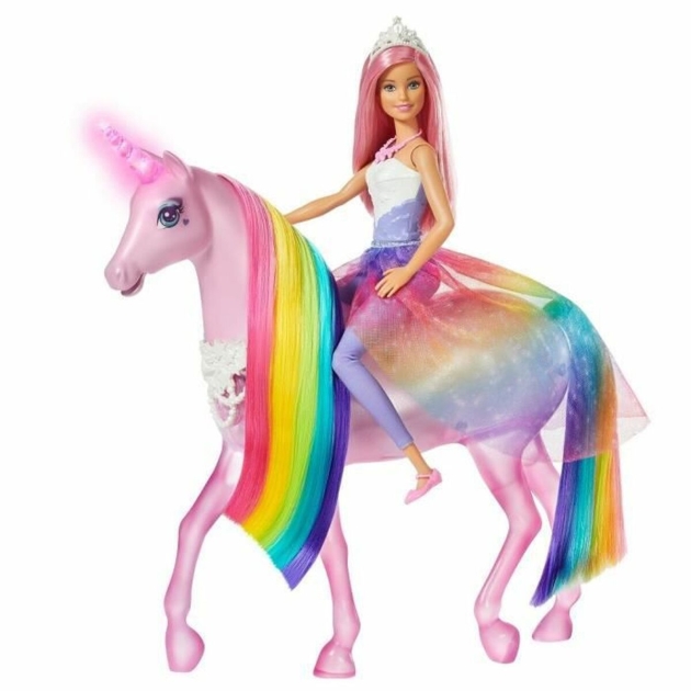 Lėlė su augintiniu Barbie Dreamtopia Vienaragis