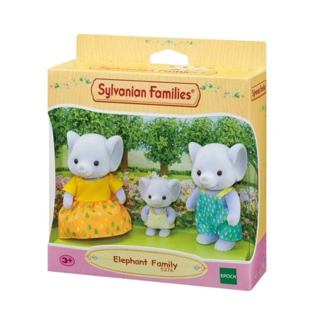 Lėlės Sylvanian Families 5376 The Elephant Family