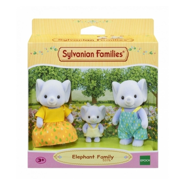 Lėlės Sylvanian Families 5376 The Elephant Family