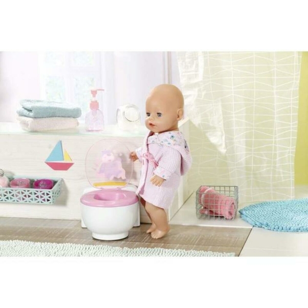 Lėlių aksesuarai Zapf Creation Bath Poo PooToilet su garsu (43 cm)