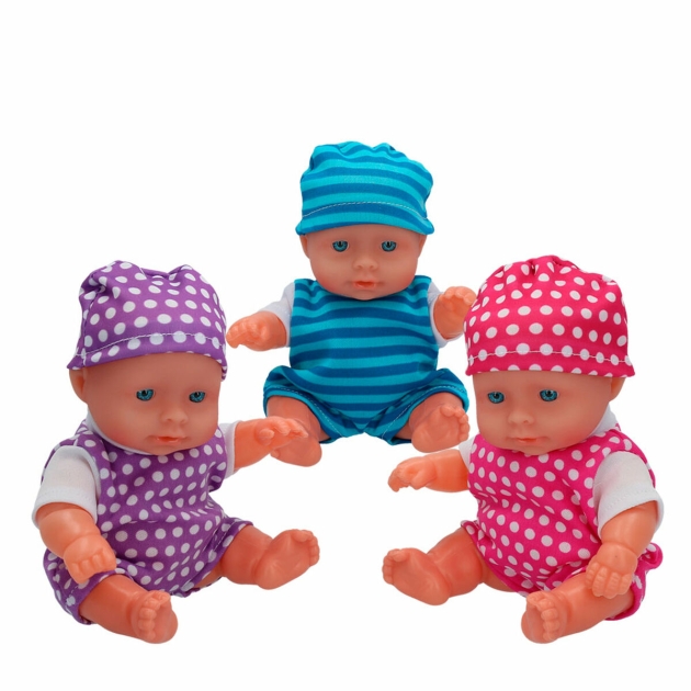 Lėlių rinkinys Colorbaby Pitusos 3 Dalys 20 cm 13 x 20 x 6,5 cm 6 vnt.