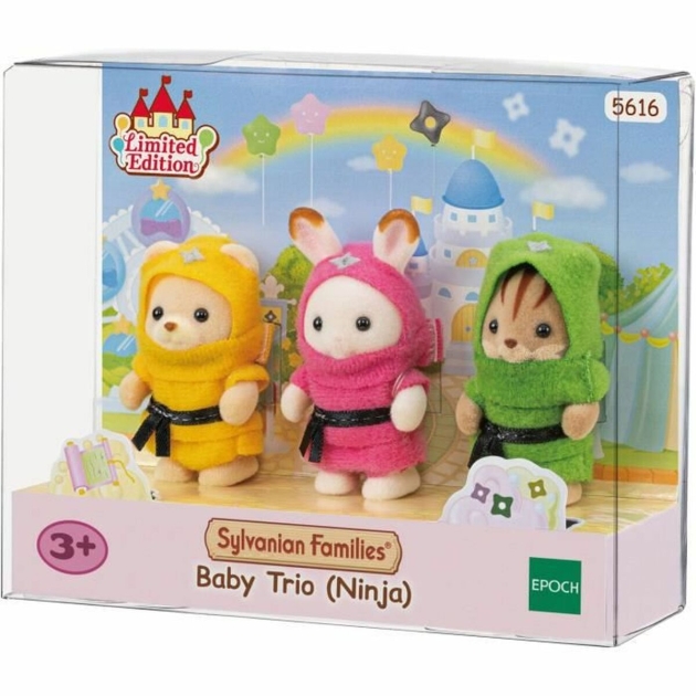 Lėlių rinkinys Sylvanian Families The Trio of Babies