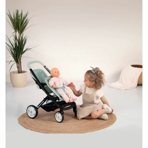 Lėlių vežimėlis Smoby Maxi Cosi Twin 64 cm