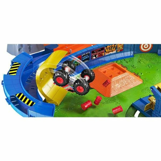 Lenktynių trasa Monster Trucks Hot Wheels GYL14 + 4 metų