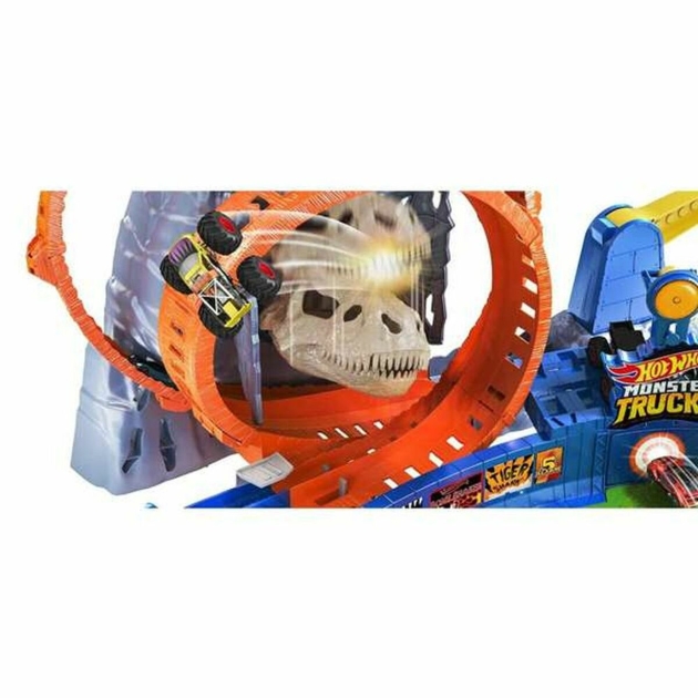 Lenktynių trasa Monster Trucks Hot Wheels GYL14 + 4 metų